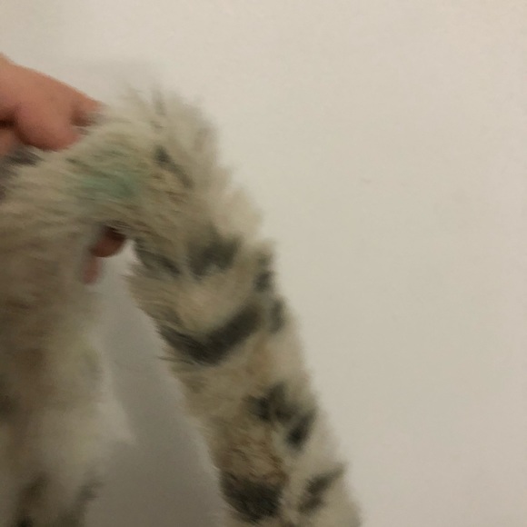 Y2K Fuzzy Cheetah Large Purse - Picture 3 of 4